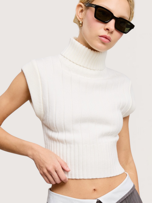 Cropped Sweater Top