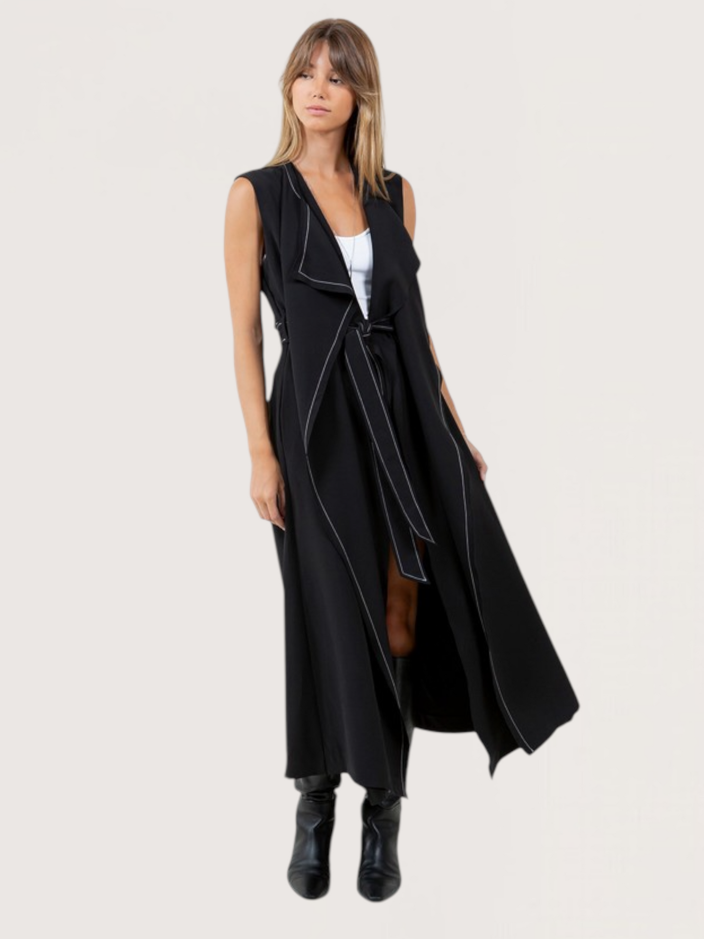 Long Line Vest Jacket