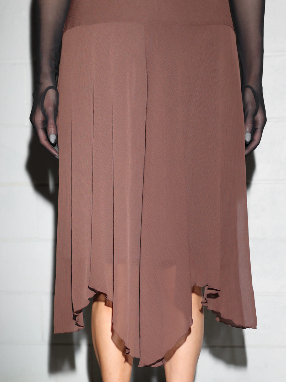 VINTAGE Asymmetrical Hem Dress