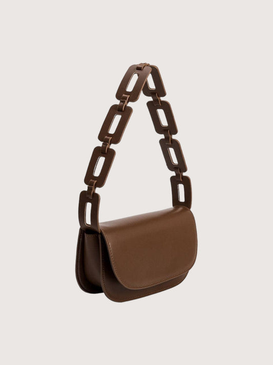 Inez Shoulder Bag | Brown